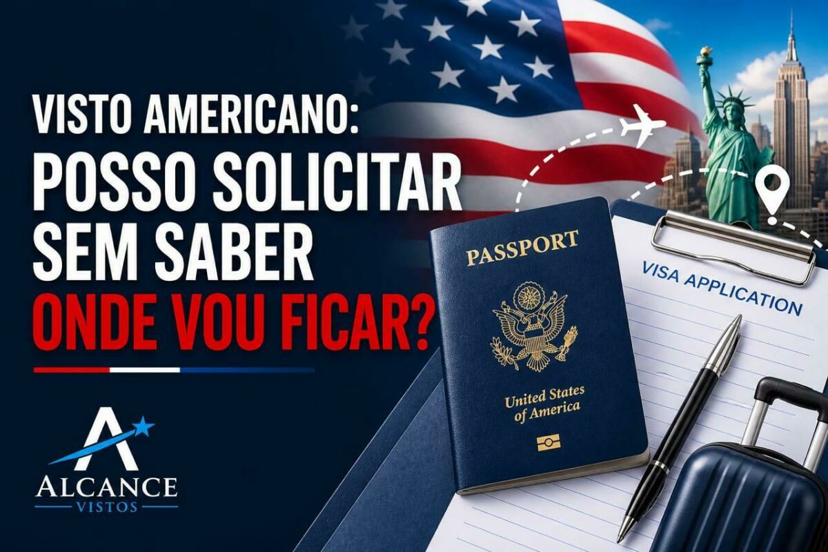 Imagem principal de Visto Americano: Posso Solicitar Sem Saber Onde Vou Ficar?
